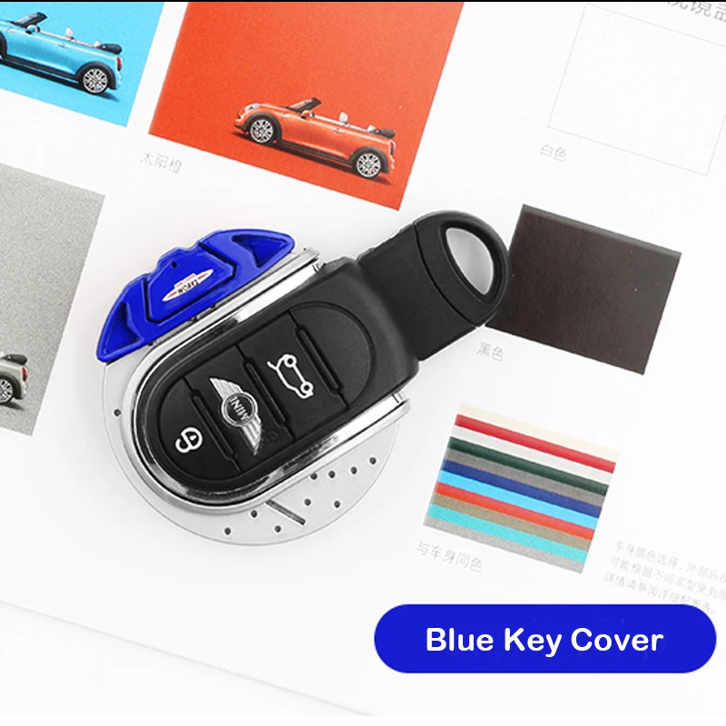 Чехол-брелок в форме тормозного диска JCW с кольцом-брелоком для MINI Cooper 3rd Gen F55 F56 F57