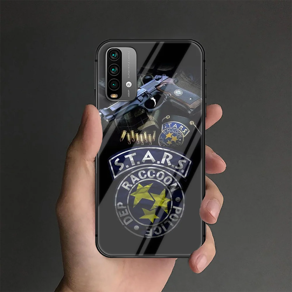 

Ada-Wong Resident-Evils Phone Tempered Glass Case Cover For Xiaomi Redmi Note 7 8 9 A S T K30 Pro Ultra Black Etui Painting