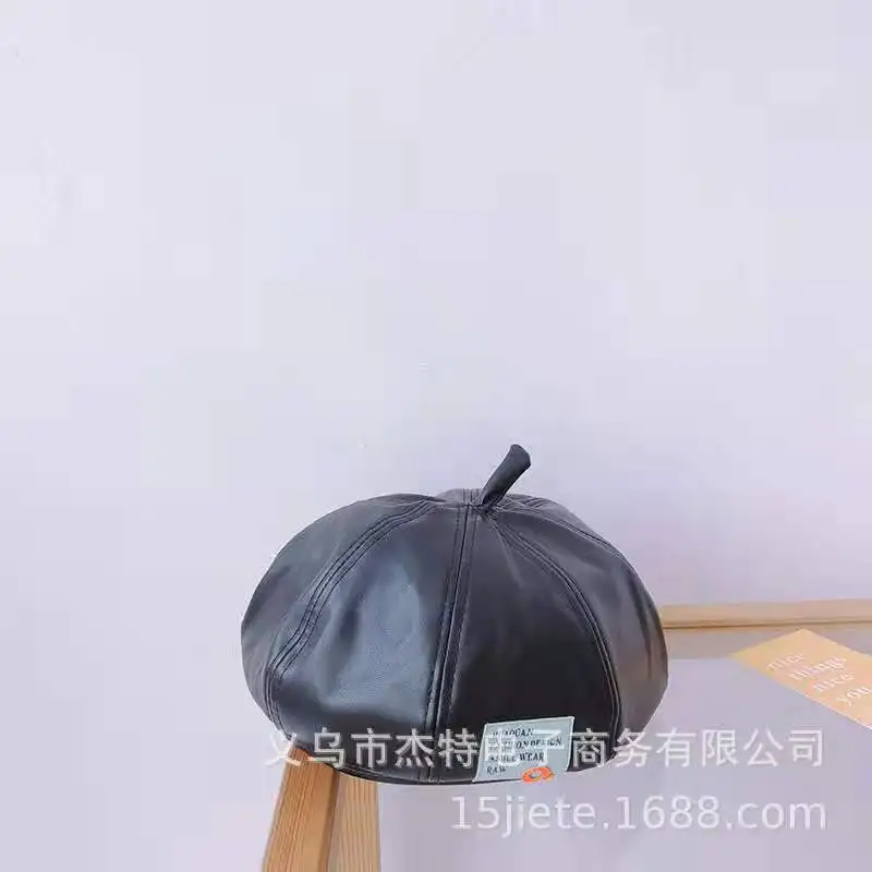 

Fashion Baby Hat for Girls Candy Color Elastic Infant Baby Beret Hat Kids Caps for Girls