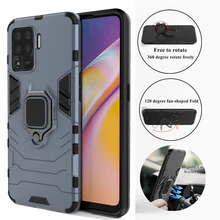 For OPPO Reno5 Lite Case For OPPO Reno5 Lite Cover Cases Shockproof Silicone Armor PC TPU Protective Phone Cover For Reno5 Lite