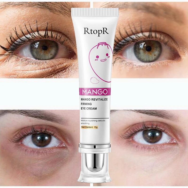 

Mango Firming Eye Cream Anti-Wrinkle Remove Dark Circles Bags Hyaluronic Acid Moisturizing Serum Anti-Age Nourish Eye Lift Care