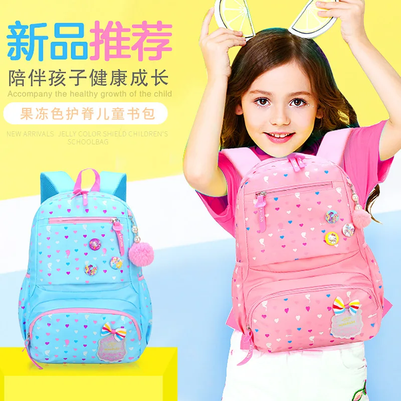 2023 School Bags children backpacks For Teenagers girls Lightweight waterproof princess school bags kids orthopedics schoolbags