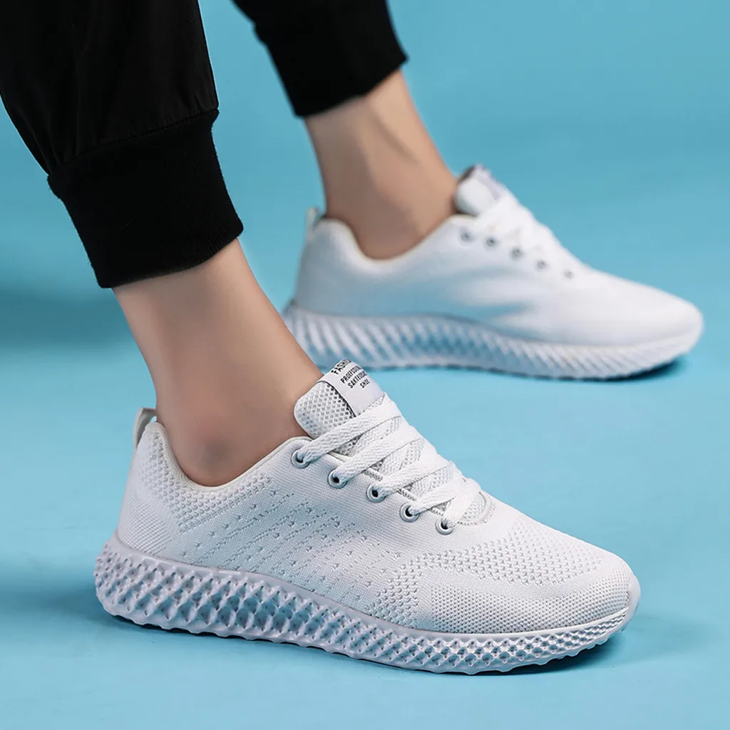 Женская обувь на плоской подошве дышащая для бега повседневные кроссовки zapatillas