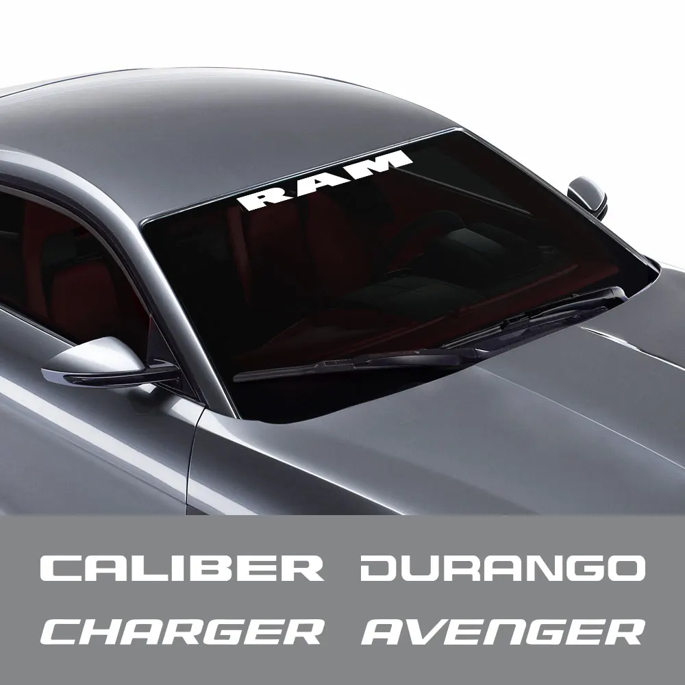 Автомобильная виниловая наклейка на переднее и заднее лобовое стекло для Dodge AVENGER