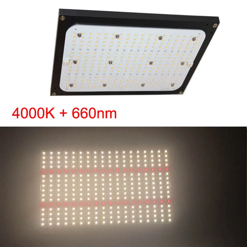 4000k 660 Супер яркий 301B 3000 K/4000 K+ 660nm QB288 120w PCB DIY части led 288 шт Квантовая доска - Цвет: 4000k 660