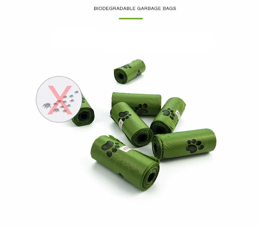 10 рулонов пакетов для собачьих кошек 15 в рулоне|Совки и мешочки сбора фекалий| |