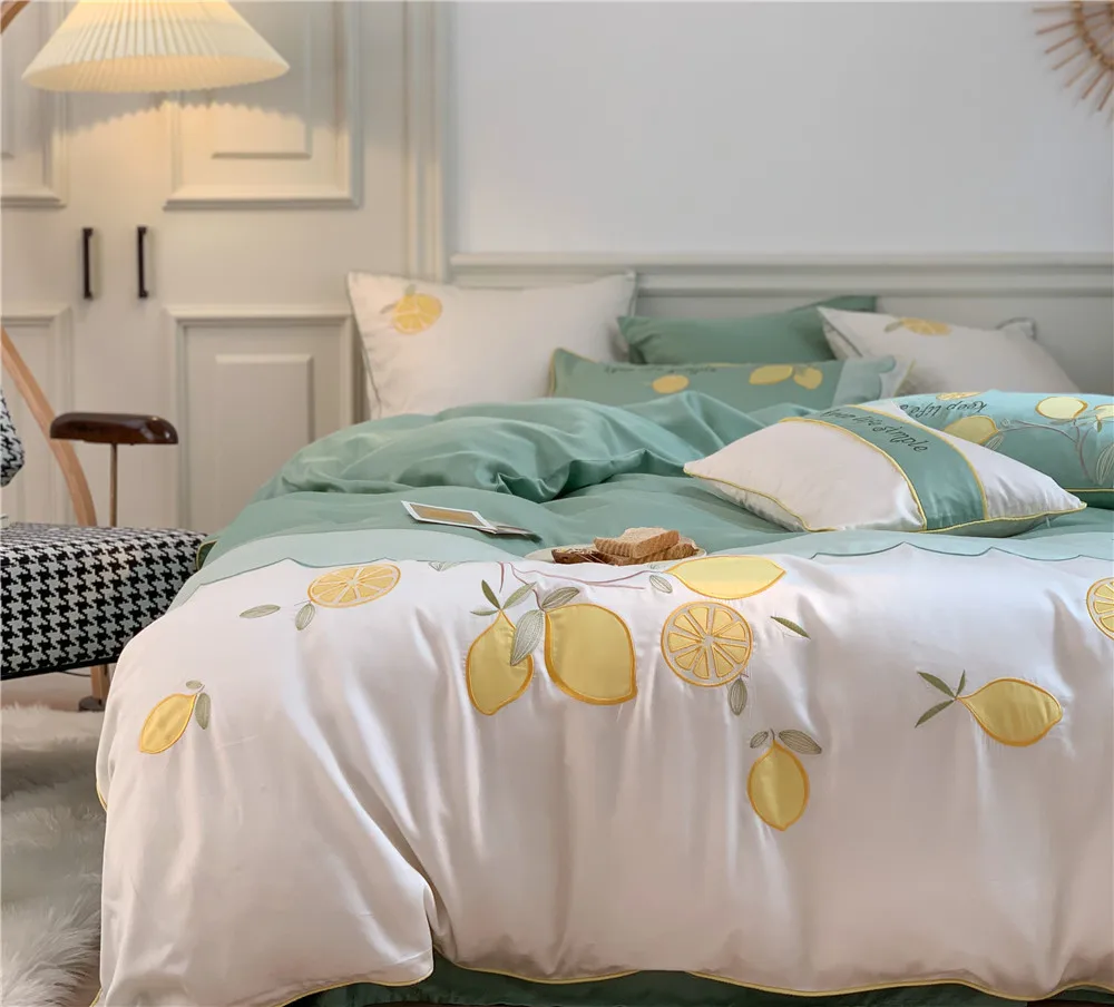 Новые товары для лета пасторальный стиль неизолированный спальный комплект из