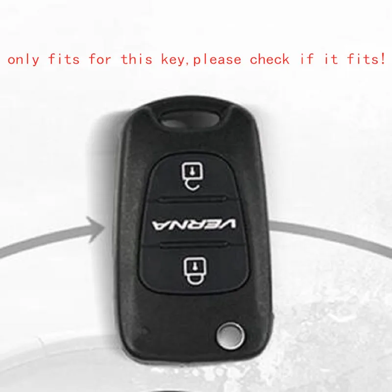 Чехол для ключей новый TPU Hyundai i30 i40 IX25 Creta IX35 HB20 Solaris Elantra Accent Kia K2 K5 Rio Sportage