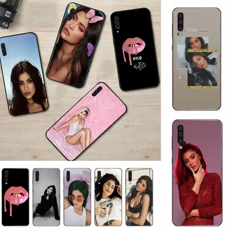 

Kylie Jenner Phone Case For Samsung Galaxy a50 A30S A50S a71 70 a10 Fundas for samsung a51 Back Cover