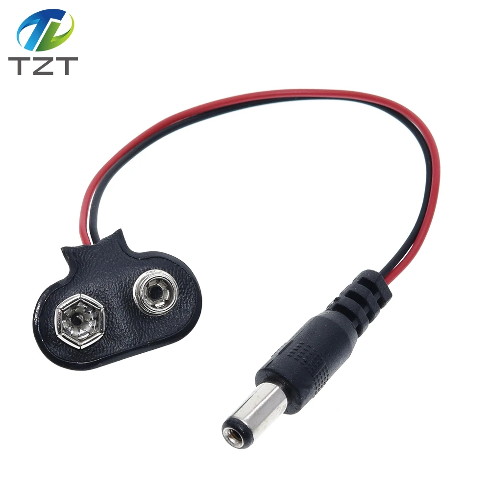 TZT 90 DC 9V батарея Кнопка питания разъем для Arduino Mega 2560 1280 UNO R3 132 пряжка|plug dc|plug 9vdc dc |