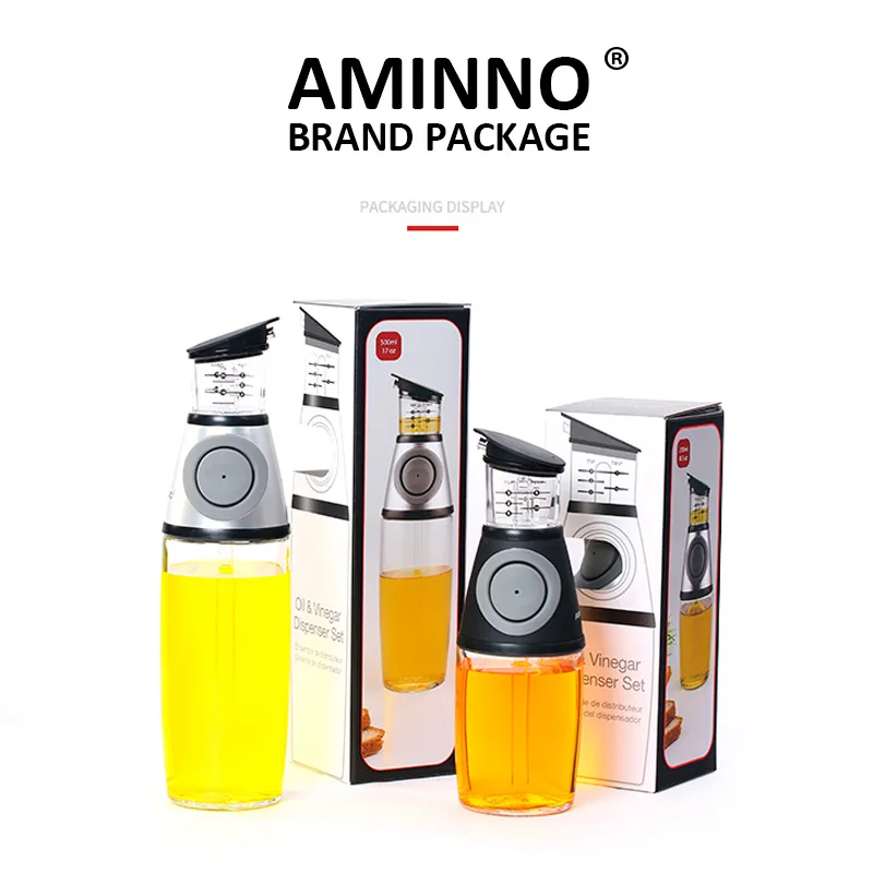 AMINNO распылитель масла и раздаточное устройство Пресс измерения бутылка для