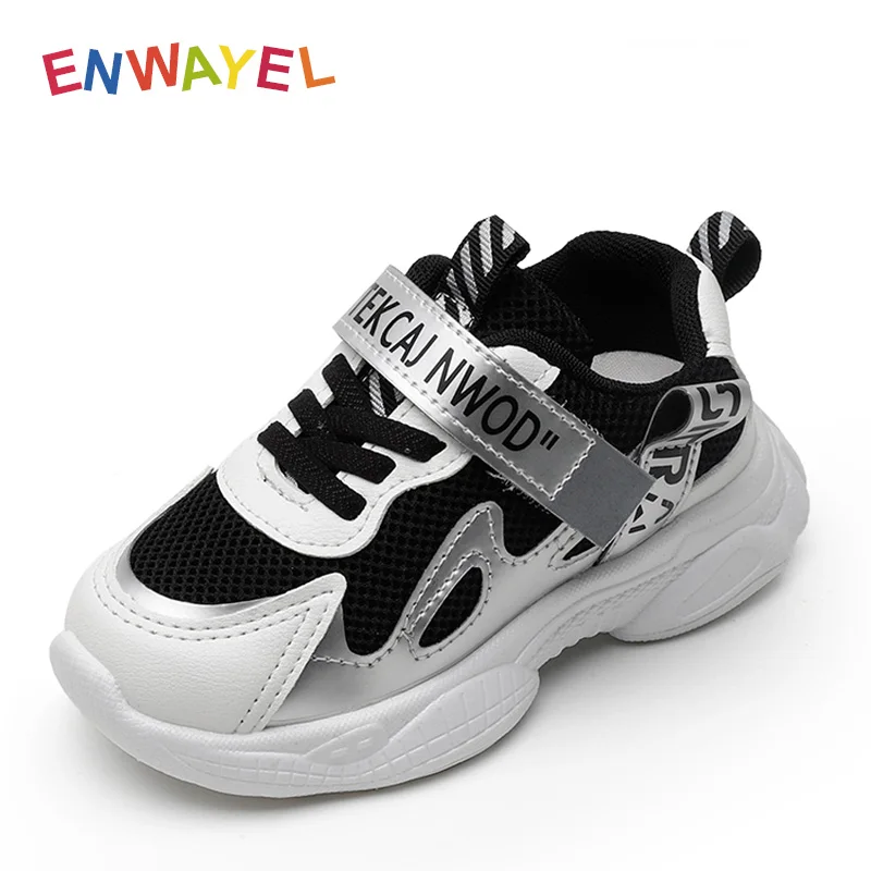 ENWAYEL sport shoes for girls sneakers kids boys bebe toddler baby children fashion Running Casual soft Breathable | Детская одежда и
