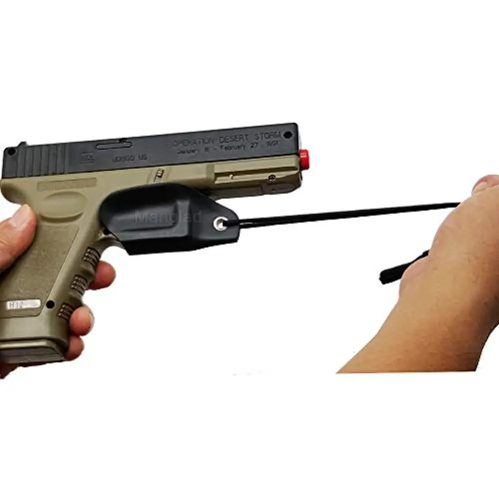 SkyCity триггер защитная кобура черный с Паракордом Подходит Glock 17 18 19 22 23 24 26 27 31 32 34 35
