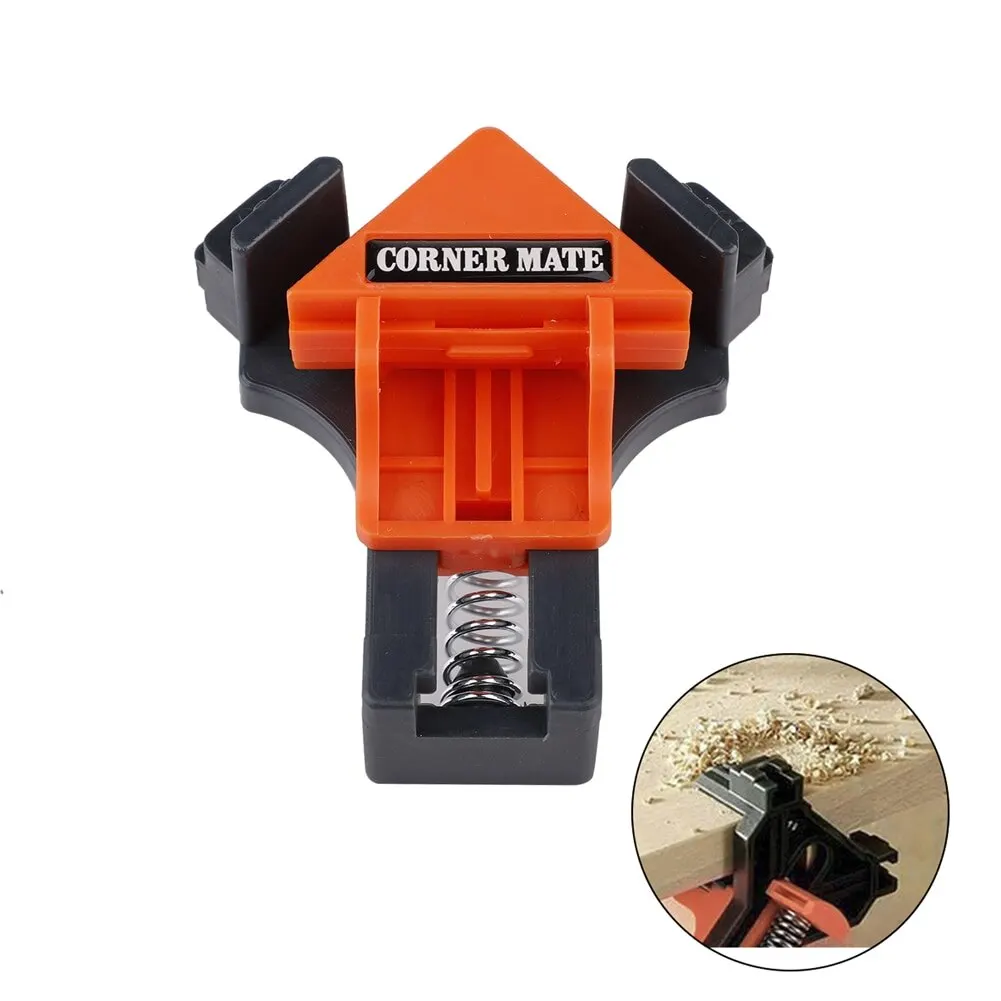 4 шт. Деревообработка углу зажим с прямым углом 90 градусов крепежные зажимы