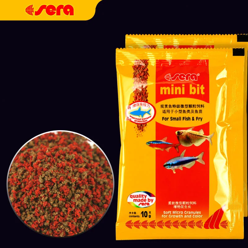 Маленькая еда для рыбы мини-бит базовая маленькая мини-фонарик мелких частиц |