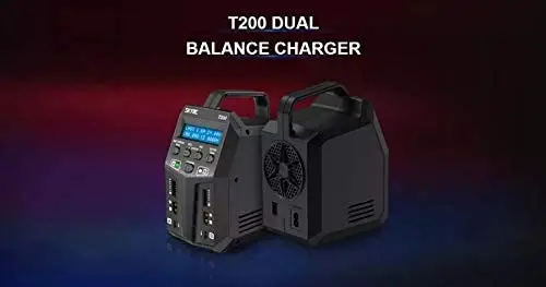 Зарядное устройство SKYRC T200 2X100W 12A AC/DC DUAL Battery Balance Charger для 1 6S Lipo/LiHV/LiFe/LiIon запасные