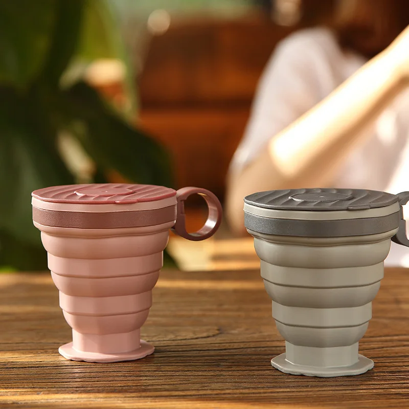 Складная Многофункциональная телескопическая чашка оптовая продажа с фабрики