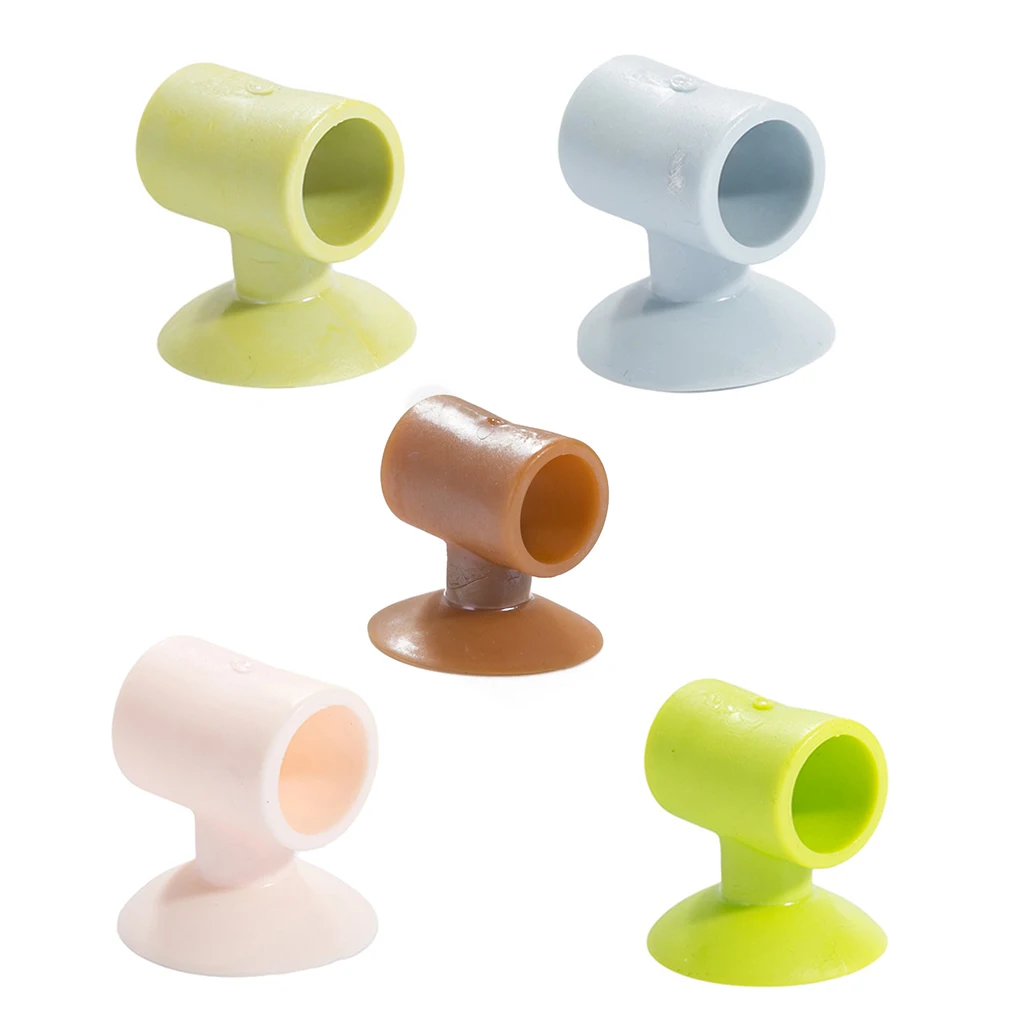 

2Pcs Door Handle Silicone Anticollision Sucker Home Door Protecting Pad Mute Silencer Suction Door Stops Mats Pad Mute Silencer