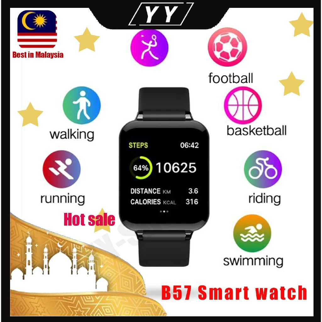 Горячее предложение! Распродажа! B57 женские умные часы водонепроницаемые