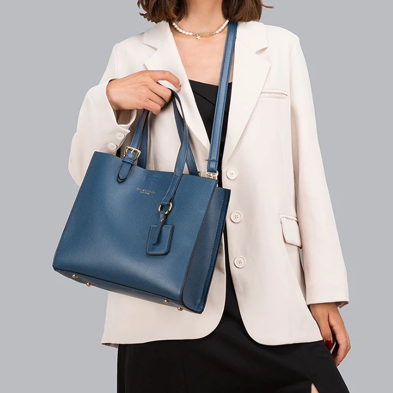 Кошельки и сумочки вместительная дизайнерская женская сумка тоут из