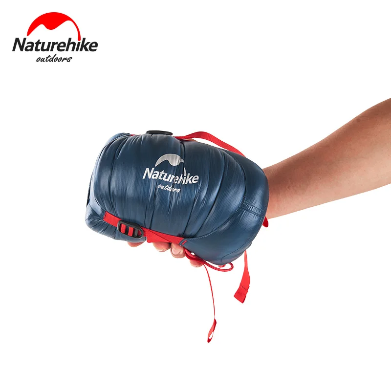 

Naturehike Ultralight Envelope Type Sleeping Bag Goose Down Lazy Bag Camping Sleeping Bags Winter Use s 590g / 790g NH18Y011-R