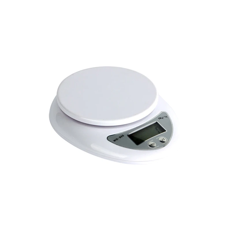 Точные цифровые кухонные весы 5000 г/1 г для диеты Почтовые электронные товары