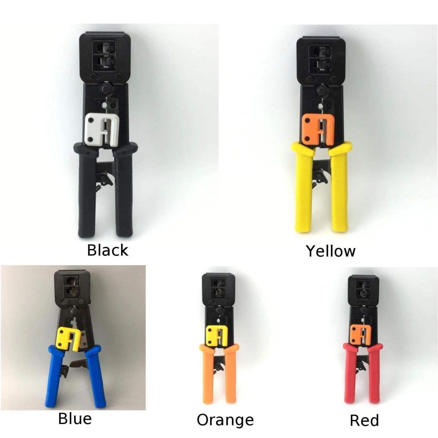 RJ45 Щипцы Обжимные сетевые инструменты разъем сетевой кабель плоскогубцы черный |
