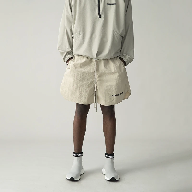 

Шорты спортивные унисекс с буквенным логотипом, базовая модель 3 м, уличная одежда в стиле хип-хоп, Спортивная уличная одежда, пляжные шорты ...