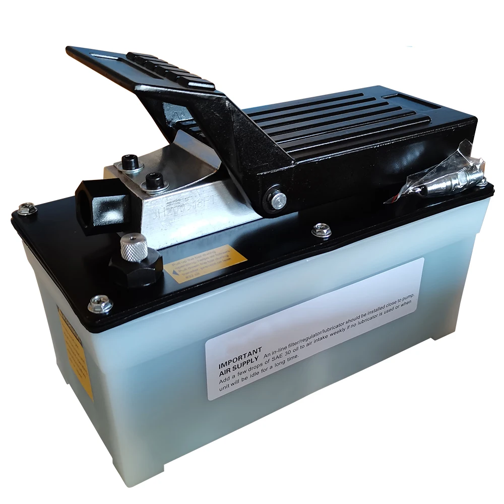 Pneumatic-hydraulic foot step pump / air with low working pressure | Electric Hammer
