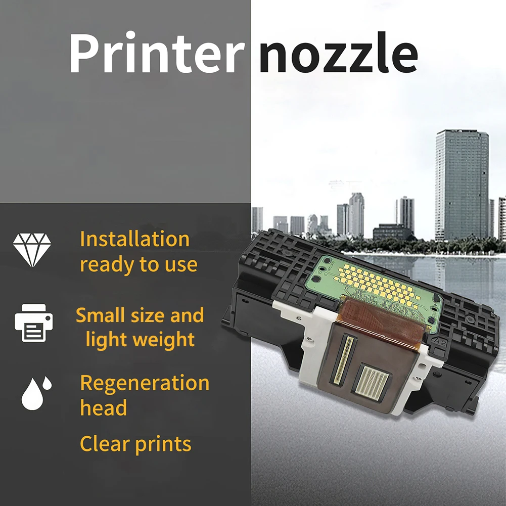 

Black Printhead Print Head for Canon QY6-0086 MX720 MX728 School Office Printer Replacement Parts Supplies