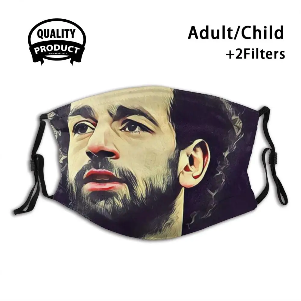 

Mohamed Salah Anti Dust Filter Men Women Kids Girl Boy Teens Mouth Masks Mohamed Salah Mohamed Salah
