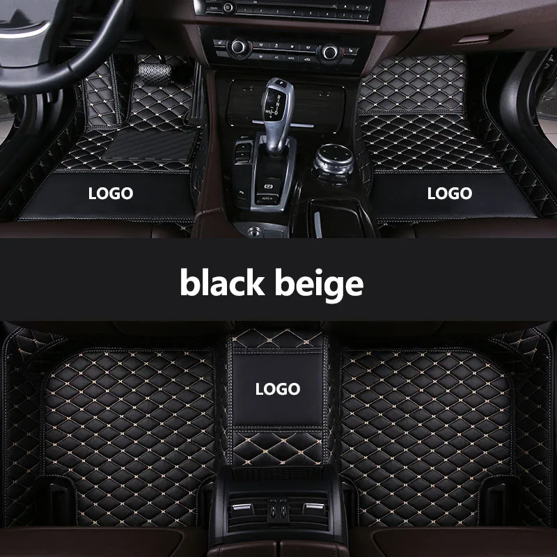 kalaisike Custom LOGO car floor mats for Lincoln all models Navigator MKC MKX MKT MKZ MKS auto accessories car styling
