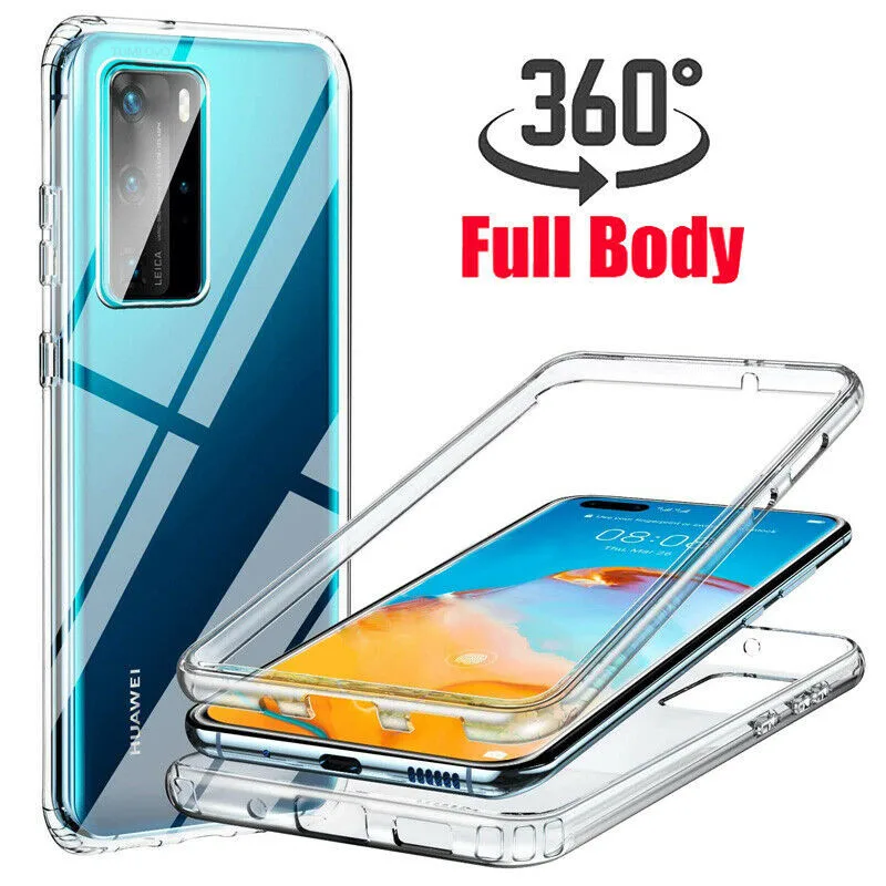 360 противоударный чехол для Huawei P Smart S Z Plus 2019 2020 Y5 Y6 Y7 Y9 Prime 2018 Y5P Y6P Y7P Honor 7A 7C 8X 9X 10 10i 20i