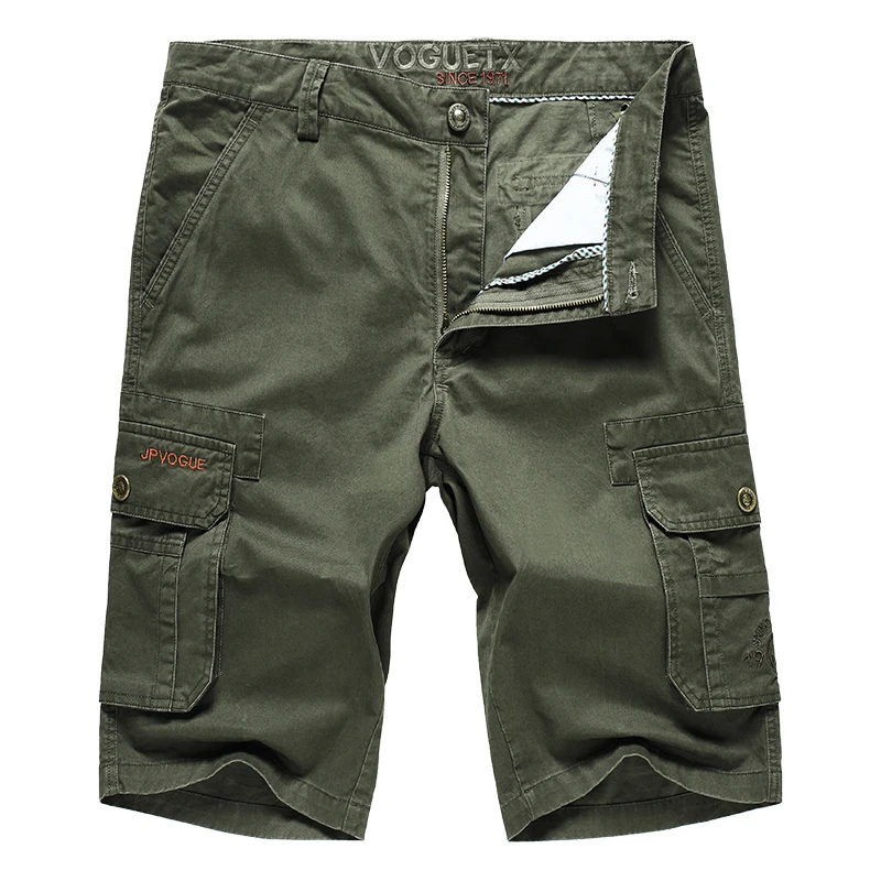 Шорты мужские с карманами дышащие спортивные из 100% хлопка для скалолазания и