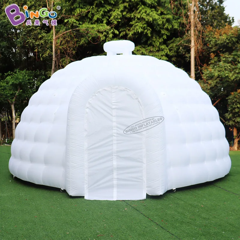 

Free shipping 5.3x5x3 Meters Inflatable Igloo Marquee For Event / Outdoor 17x16.4x10 Feet White Dome Tent - BG-T0348