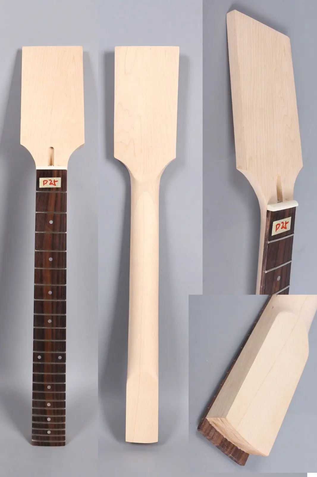 

DIY Electric Guitar Neck 22 Fret 24.75 Inch Rosewood Fretboard Truss rod #ND25