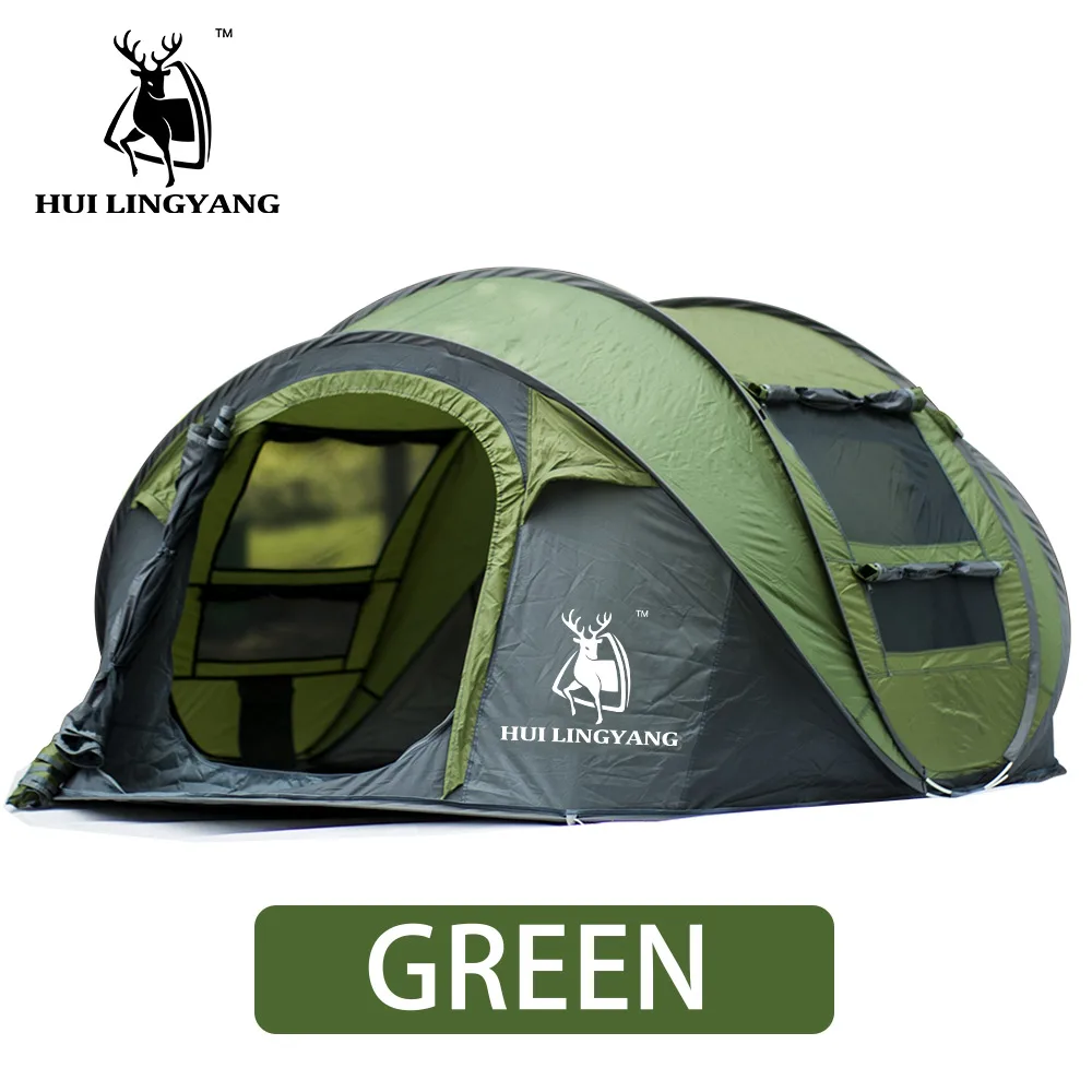 Автоматическая 4 человека большая всплывающая палатка 2019 Новое поступление