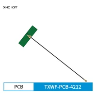 10pcslot pcb built in antenna 2 4ghz 5 8ghz 2dbi ipex interface txwf pcb 4212 omnidirectional small size antennas self adhesive