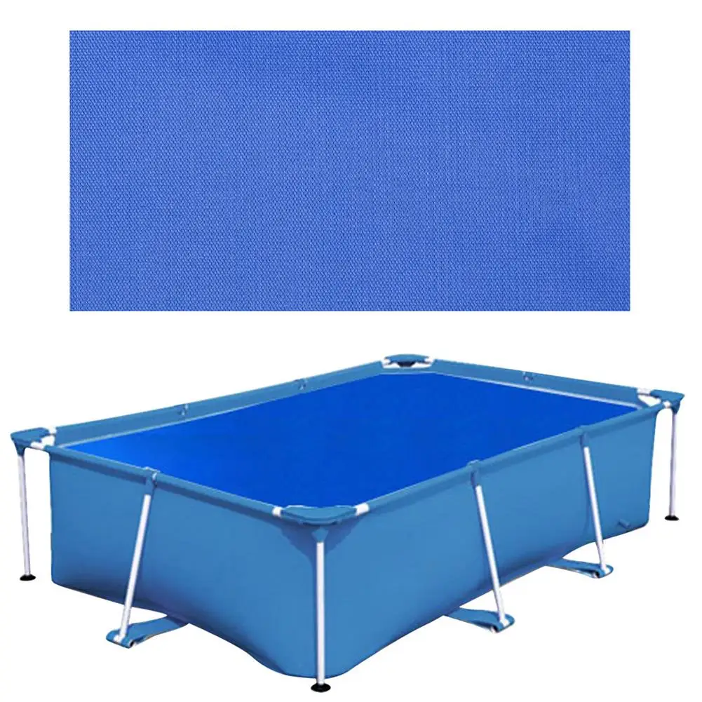 Аксессуары для бассейна прямоугольный защитный чехол на солнечной батарее из