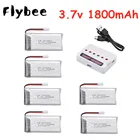 Зарядное устройство 3,7 в, 1800 мА  ч, 903052, для моделей KY601S SYMA X5, X5S, X5C, X5SC, X5SH, X5SW, M18, H5P, радиоуправляемых дронов