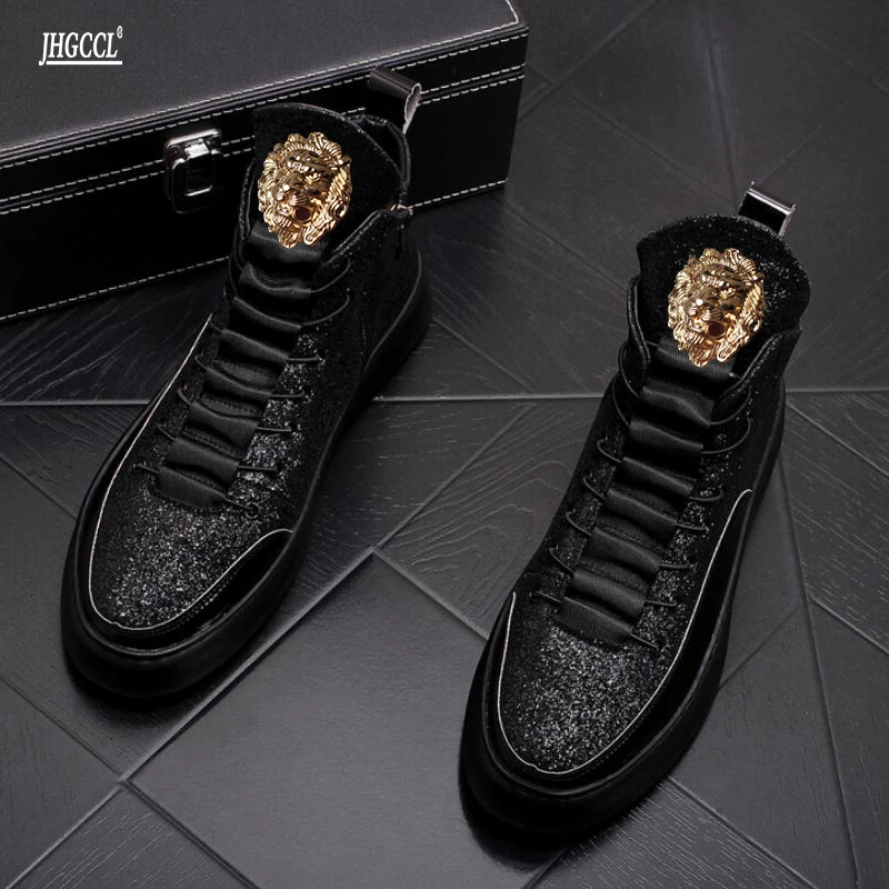 Лоферы мужские на толстой подошве повседневные кроссовки шнуровке лоферы стиль