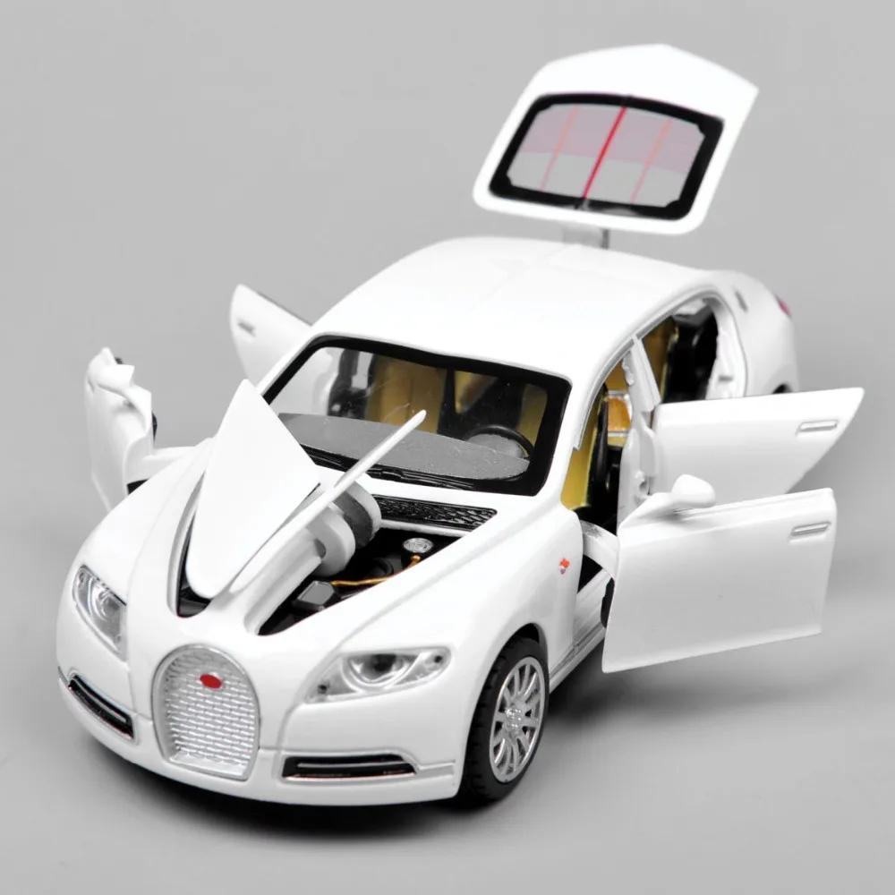 Veyron Modles Auto Pressofuso In Lega Modelli Brinquedos коллекция Tirare Indietro Giocattoli Per I Bambini Regali display |