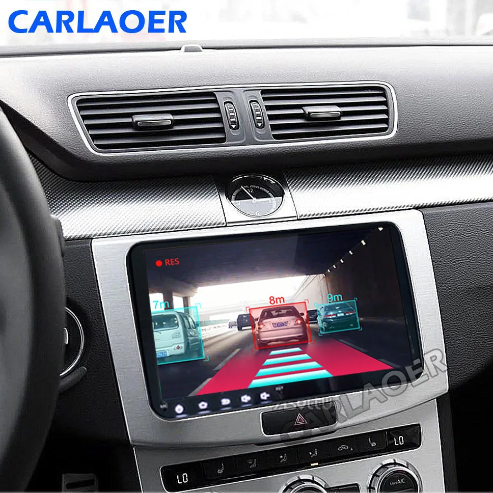 Новинка! " Android автомобильный GPS навигатор 2DIN для Volkswagen SKODA GOLF 5 Golf 6 POLO PASSAT B5 B6 сиденье TIGUAN 2 DIN мультимедийный плеер