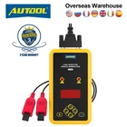 Автомобильный тестер топливного инжектора AUTOOL CT60, сопла для промывки инжектора, поддержка высокого импульсного давления для очистки инжектора FSI HPI GDI