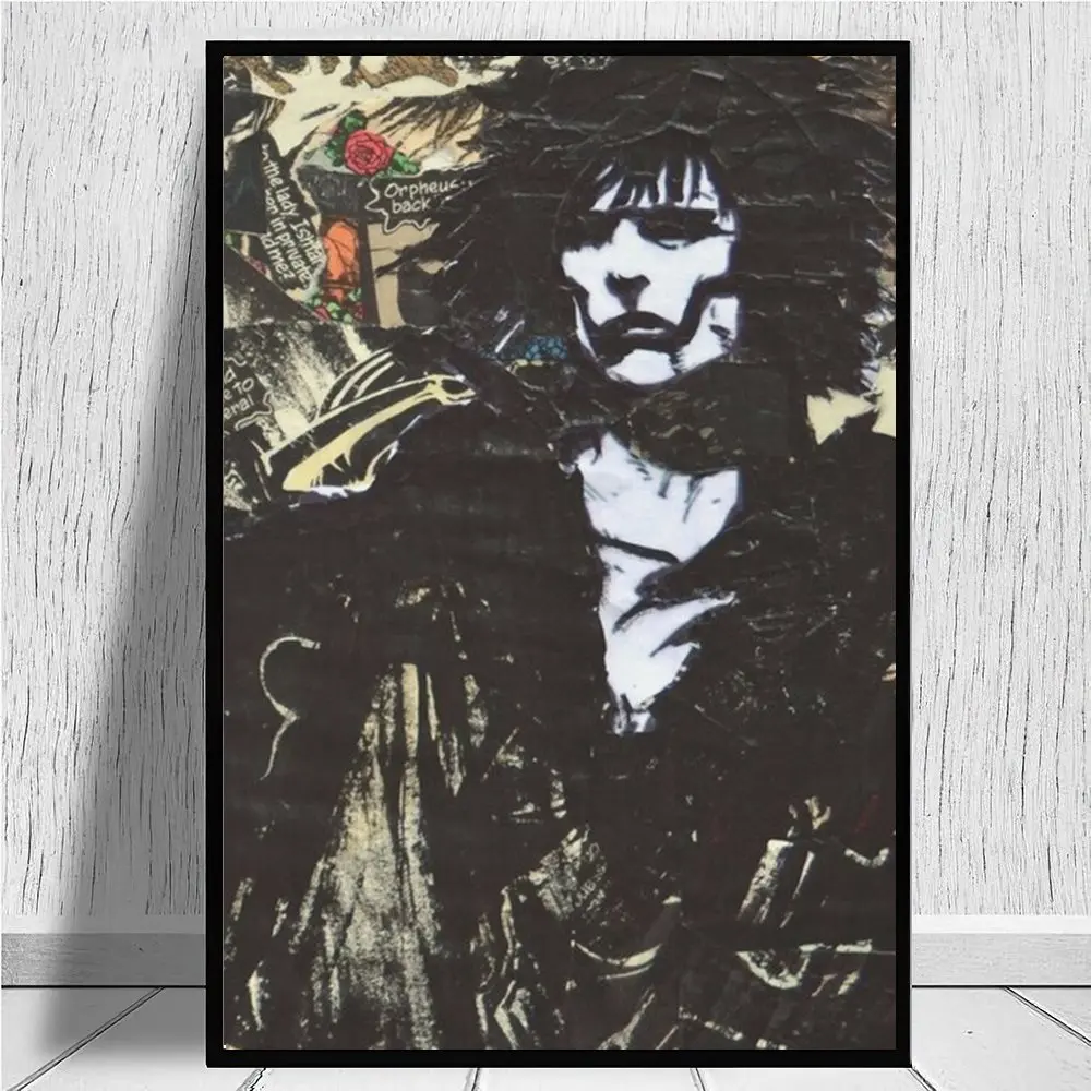 

Sandman коллаж Печать на холсте художественные настенные картины плакат веером художественные картины на холсте для спальни D��cor