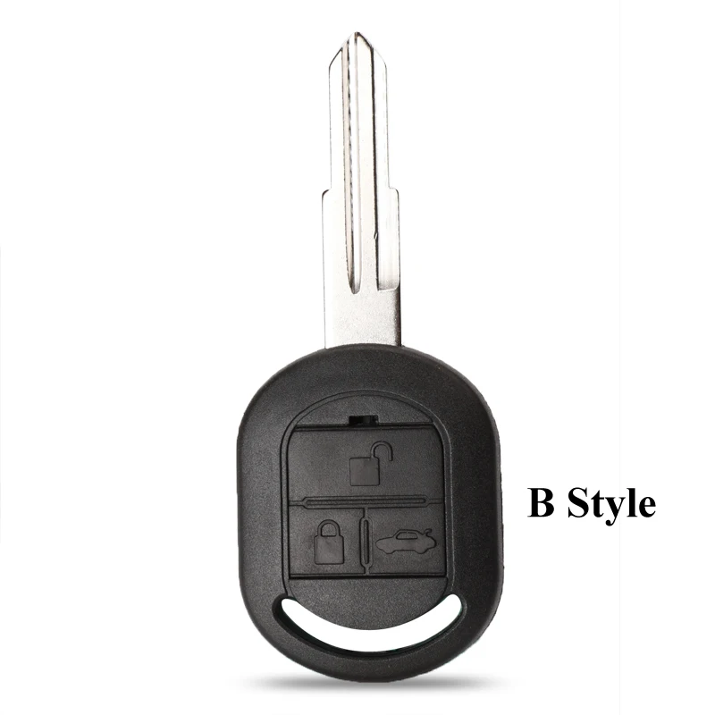 B Style Jingyuqin дистанционный ключ оболочки для Buick 2003-2005 Excelle HRV Автомобильный ключ болванки чехол для Chevrolet lachetti автомобильный брелок без разреза лезвие - Количество кнопок: B Style