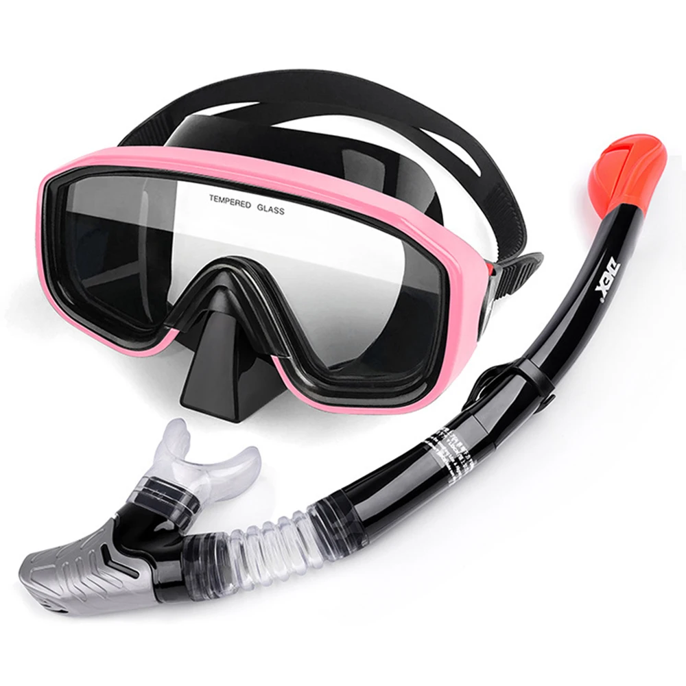 

Маска для подводного плавания на все лицо, незапотевающие дыхательные очки для сноркелинга и дайвинга, профессиональное оборудование