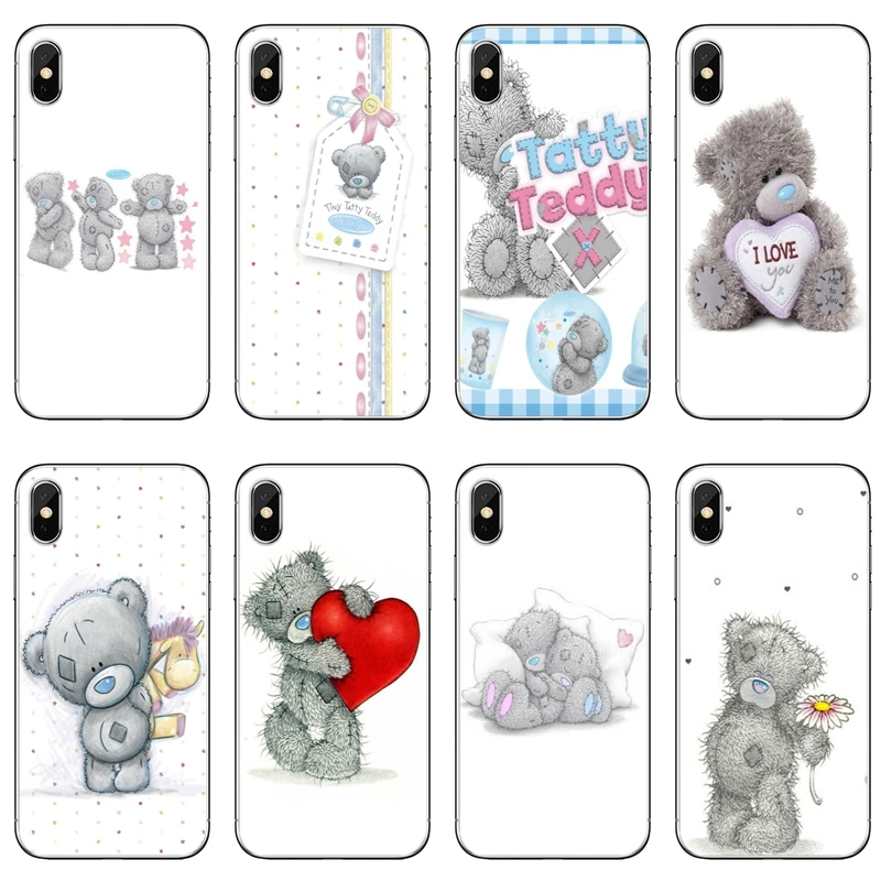 Чехол для телефона Xiaomi Redmi 7 7A K20 6 6A 5A 4A 4X 5 plus Note 8 4 3 2 pro Tatty Teddy Me To You Bear мягкий