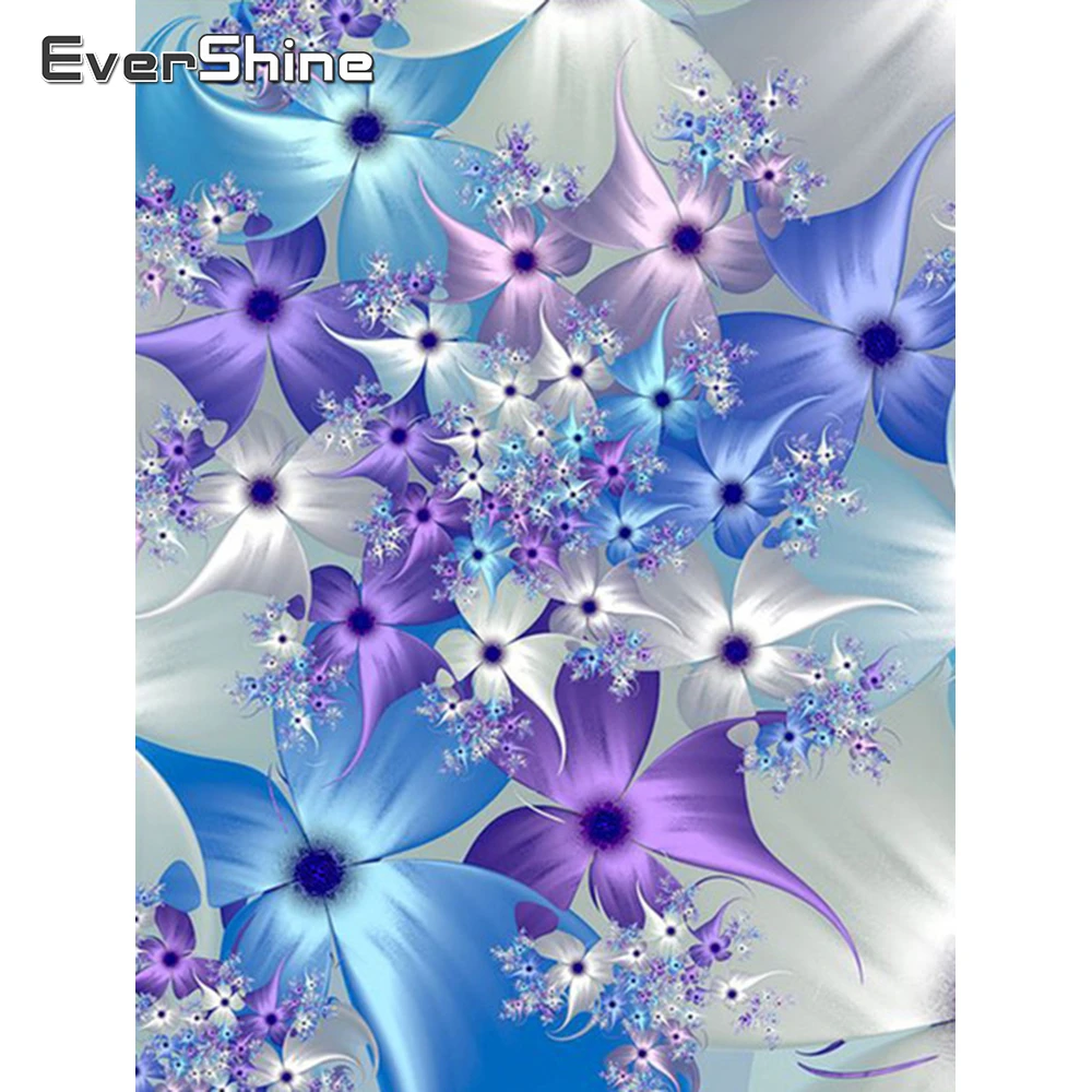 Evershine 5D алмазная картина полная дрель квадратные цветы вышивка Цветочная