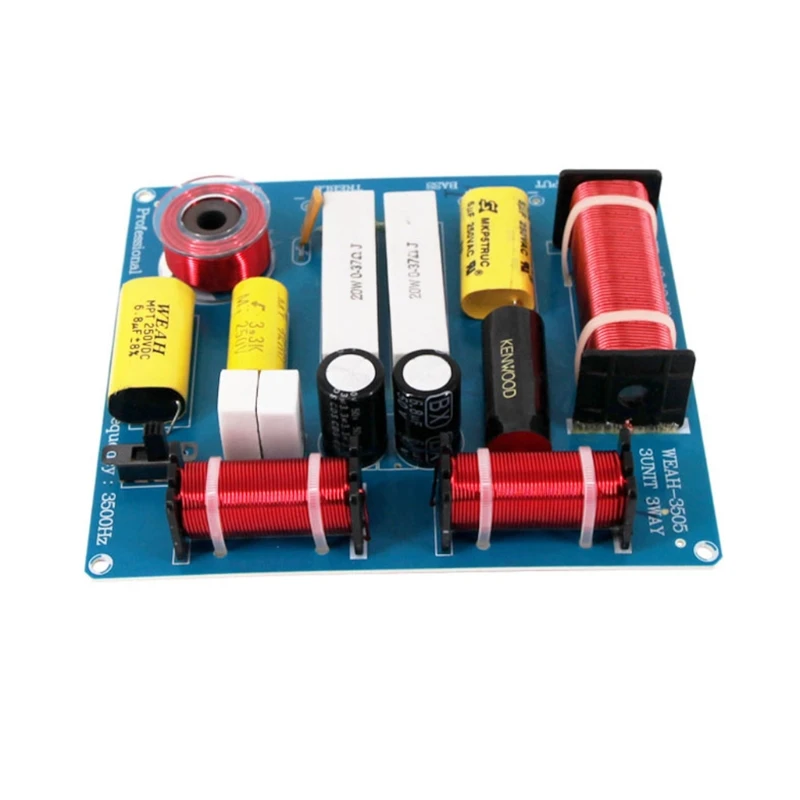 

Weah-3505 3 Way Treble Средний басовый динамик кроссовер с делителем частоты Filter 20CB